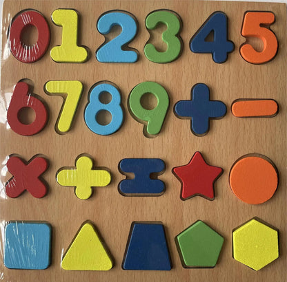 Rainbow Montessori Puzzle Set