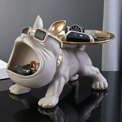 Bulldog Storage Sculpture