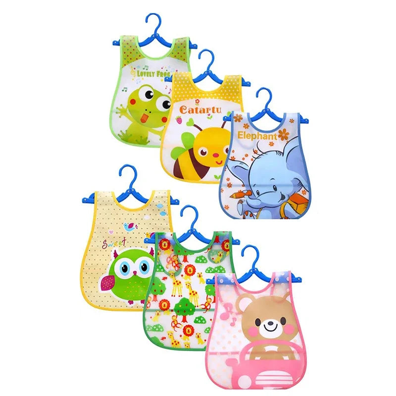 Waterproof Baby Bib with Catcher