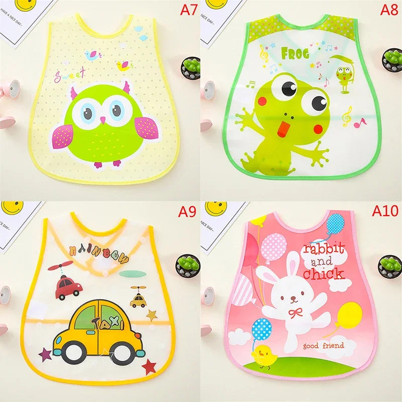 Waterproof Baby Bib with Catcher