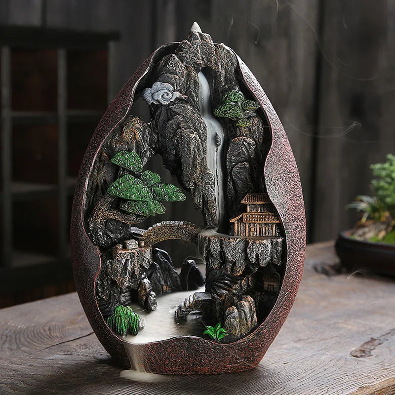 Mountain River Incense Burner