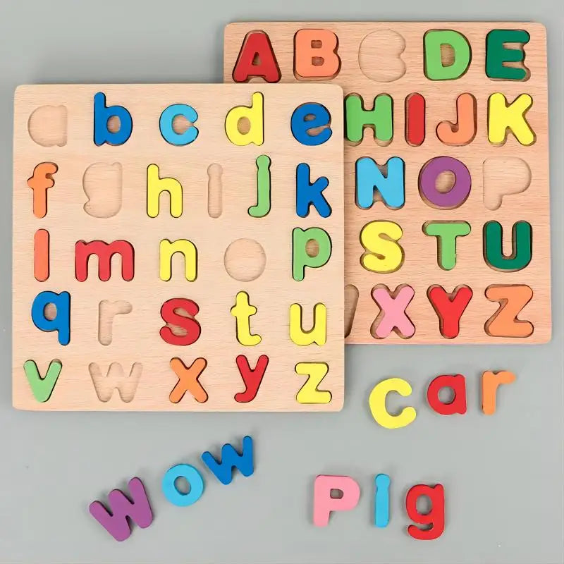 Rainbow Montessori Puzzle Set