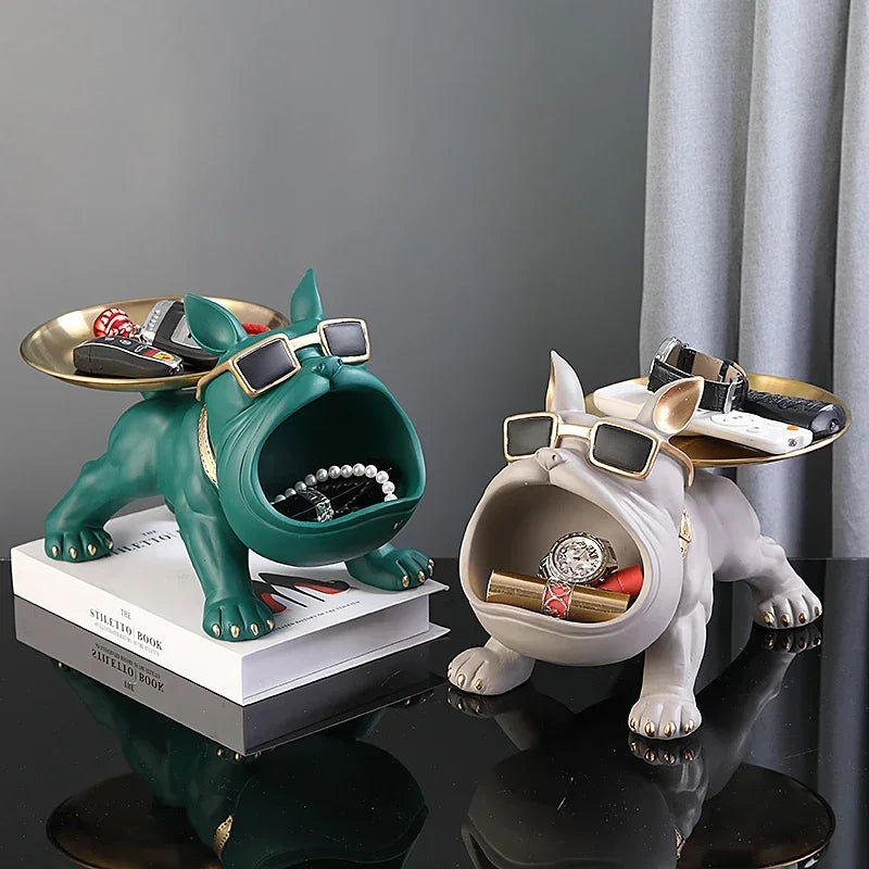 Bulldog Storage Sculpture