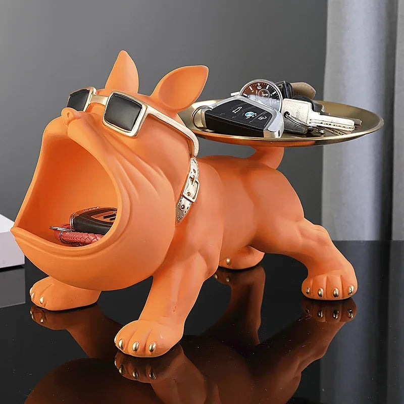 Bulldog Storage Sculpture