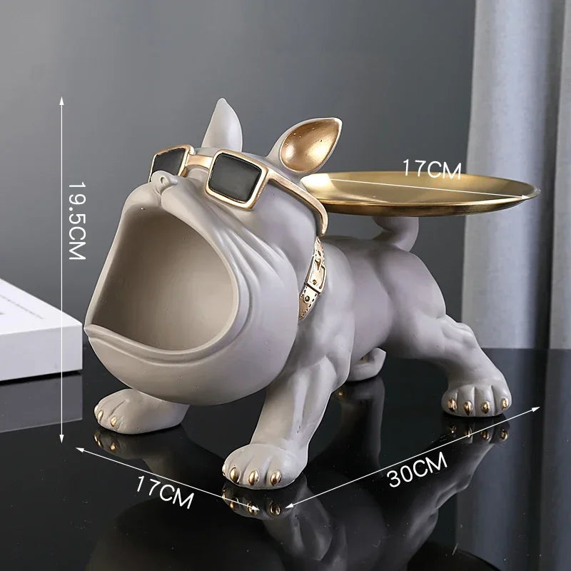 Bulldog Storage Sculpture