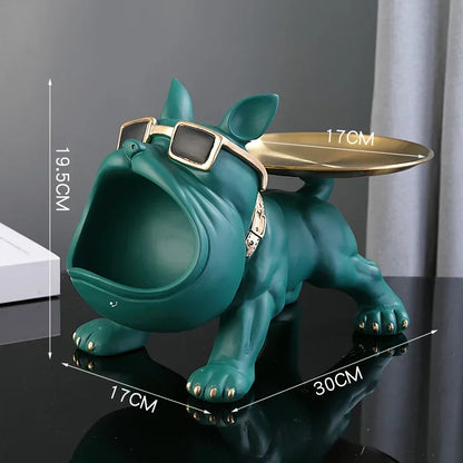 Bulldog Storage Sculpture