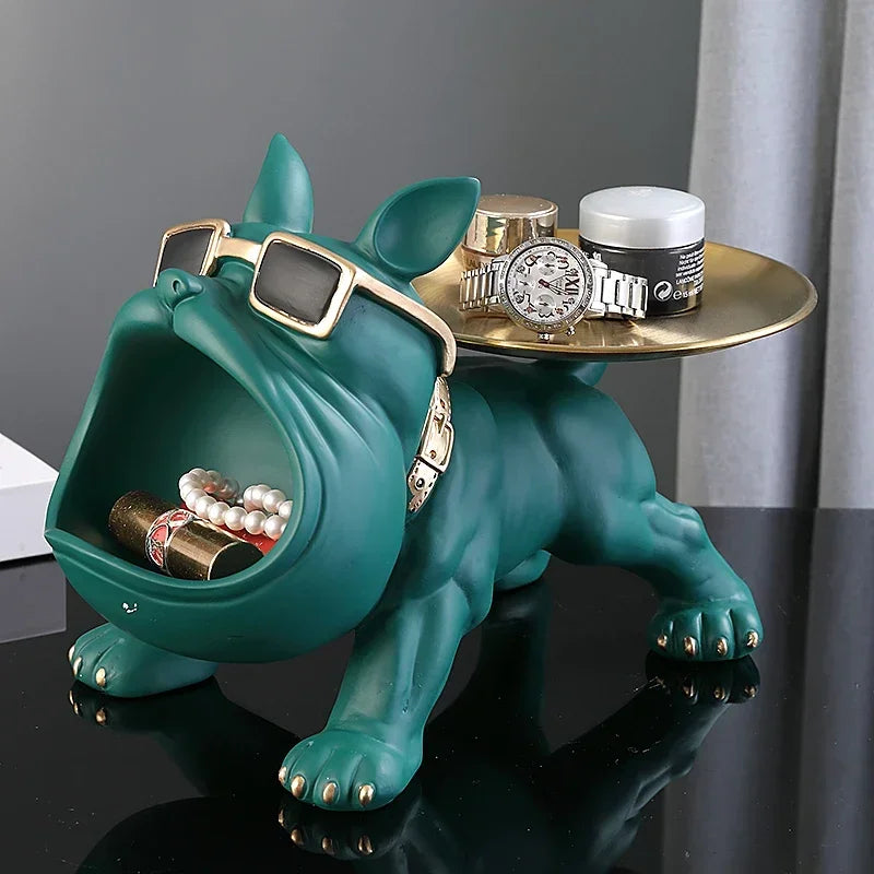 Bulldog Storage Sculpture