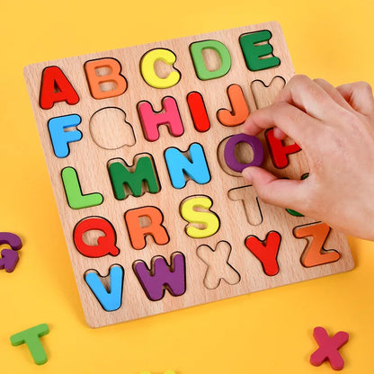 Rainbow Montessori Puzzle Set